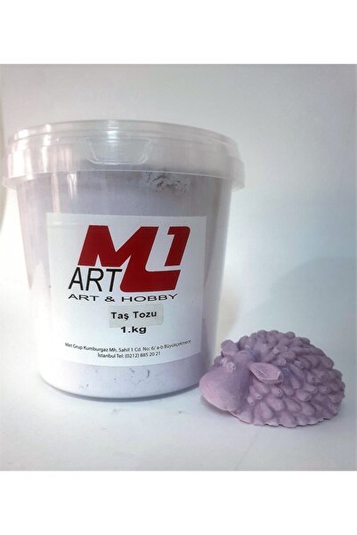 m1 art Kokulu Taş Tozu 1kg - (kokusuzdur)