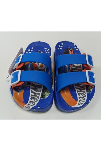 GEZER Anatomik Taban Ayarlanabilir Çift Tokalı Kaydırmaz Plastik Çocuk Terlik