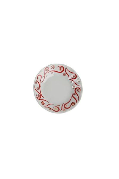 Porland Red Ruby Tea Plate 11 Cm