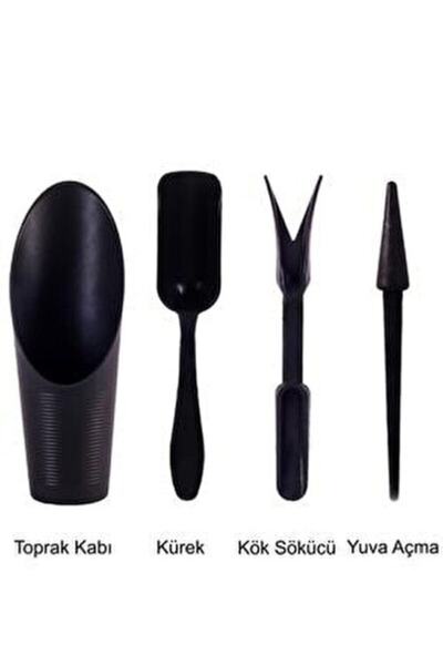 SERİNOVA Kaktüs Dikim Söküm Seti - Sukulent Dikim Bakım Seti Orjinal 4 Parça ...