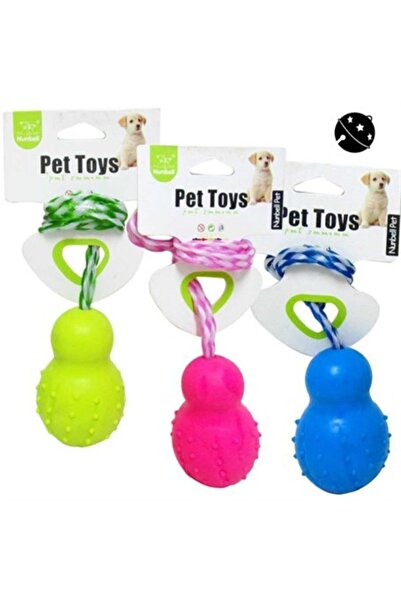 Nunbell Zilli Ve Kabarcıklı Emzik Köpek Diş Kaşıma Oyuncağı