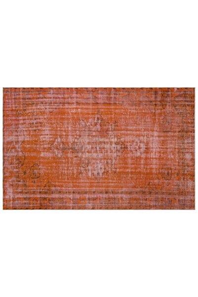 Apex El Dokuması Vintage Yün-pamuk Turuncu Halı 27940 191 X 302 Cm