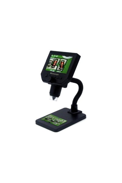 instatech 4.3''lcd Digital Ekran 3.6mp Taşınabilir Hd Stantlı Mikroskop