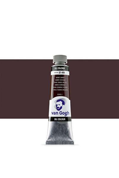 Talens Van Gogh Yağlı Boya 40ml Burnt Umber 409 S.1