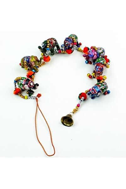 NETİCE ÖYLEK تزيين باب الغرفة المزخرف بالسيراميك المعلق المكون من 7 قطع من Tr...