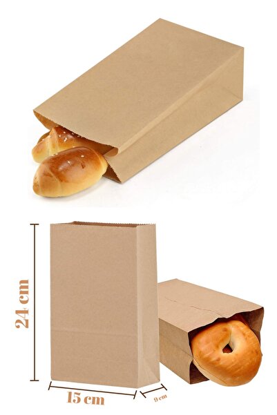 Palifix 100 Adet (15X24) Kahvaltı Beslenme Piknik Poşeti Sandviç Tost Poğaça ...