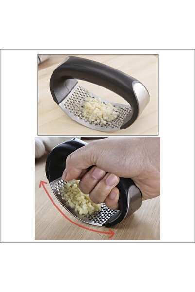 easyso Stainless Steel - Garlic Crusher and Shredder Chopping Tool