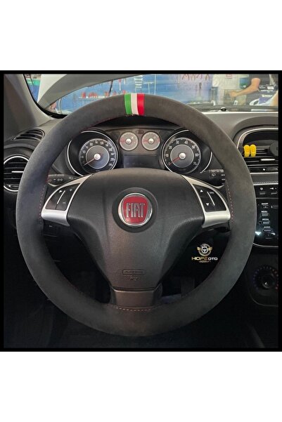 HOPE OTO DİZAYN Fiat Bravo Alcantara Direksiyon Kılıfı