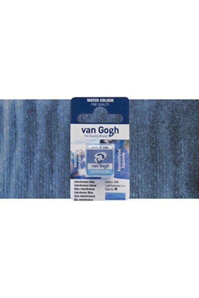 Van Gogh Sulu Boya Interference Blue 846 (yarım Tablet)