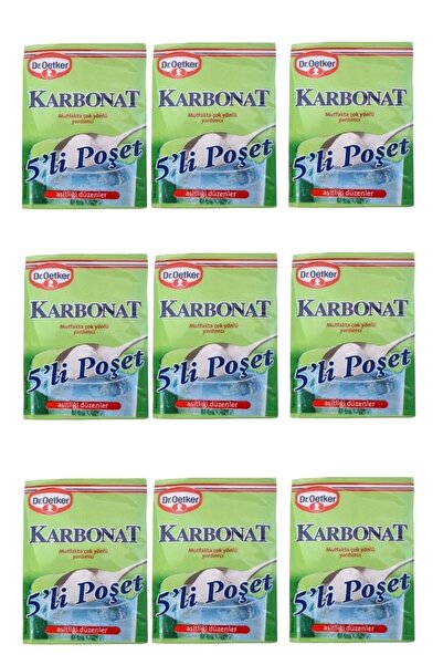 Dr. Oetker Karbonat 5'li 25 Gr X 9 Adet