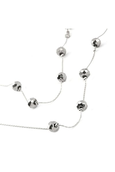 BVER حزام النظارة بسلسلة إيطالية مطلية بحجر صغير لؤلؤي موديل 008