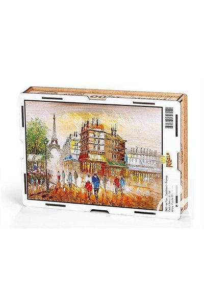 King Of Puzzle Paris Caddles - France Wooden Puzzle 1000 Pieces (sk05-m)