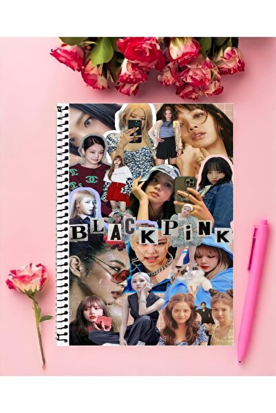 animeandyourworld Blacpink Defter 1 Adet Özel Tasarım A4 Boyutu 21*29 Cm Tell...