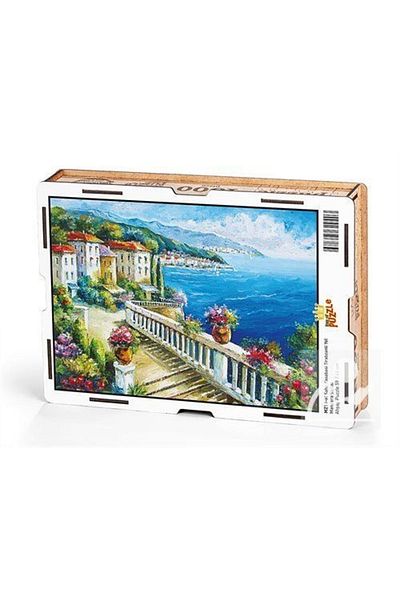 King Of Puzzle Blue Window Wooden Puzzle 1000 Pieces (mz13-m)