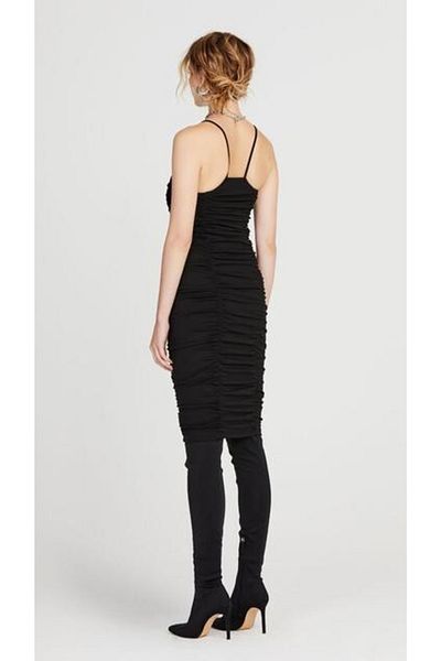 IAMNOTBASIC Women's Black Shay Dress