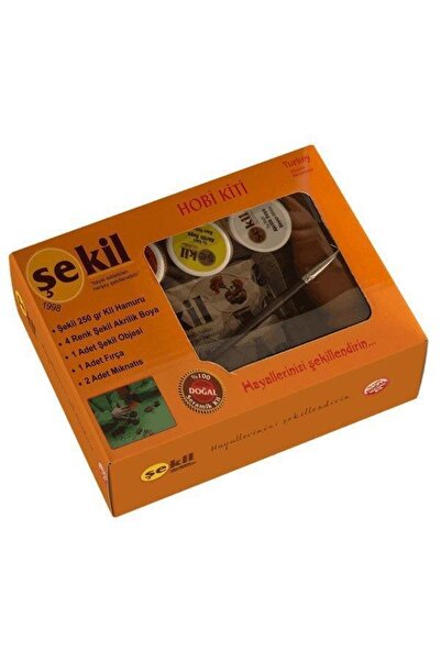 Elif Kırtasiye Şekil Hobi Kiti - Seramik Boyama Seti