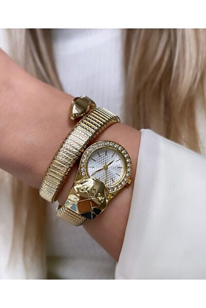 Spectrum Yılan Model Taşlı Özel Tasarım Kadın Kol Saati