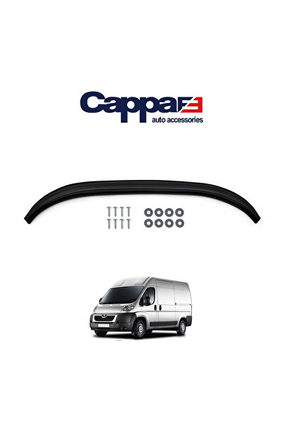 Cappafe Peugeot Boxer Ön Tampon Lip Eki Karlık (Abs) Piano Black 2006-2014