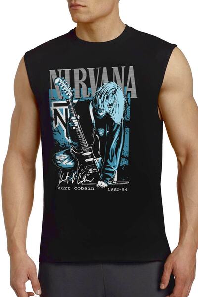 ROCKANDROLL في سن المراهقة وولف أسود أسود الأكمام انقطاع | تي شيرت رجالي بلا ...