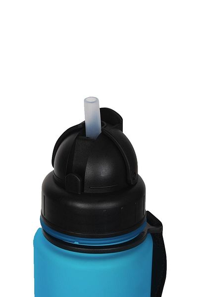 Uzspace 400ml New Collection Tritan Μπουκάλι Νερού με Καλαμάκι -3024