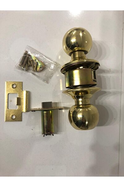 Noname Lockware Sarı Topuzlu Kilit Pirinç Alaşım Anahtarsız