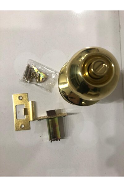 Noname Lockware Sarı Topuzlu Kilit Pirinç Alaşım Anahtarsız