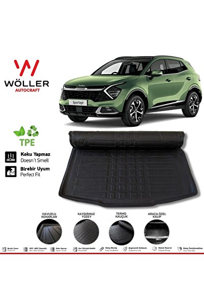 wöller Kia Sportage Bagaj Havuzu 2022 Sonrası 3d Ultraflex Esnek