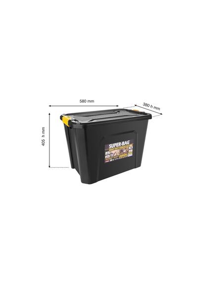 Begin Power Kamp Malzemeleri Düzenleyici Derin Organizer Set 60 Litre X 4 Adet