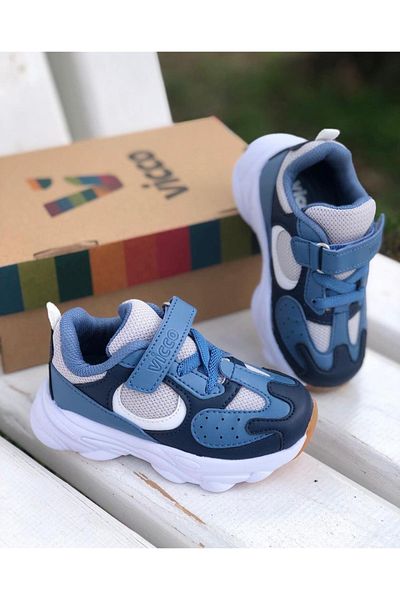 Vicco Albastru - Pantofi sport flexibili cu talpă Niro Phylon