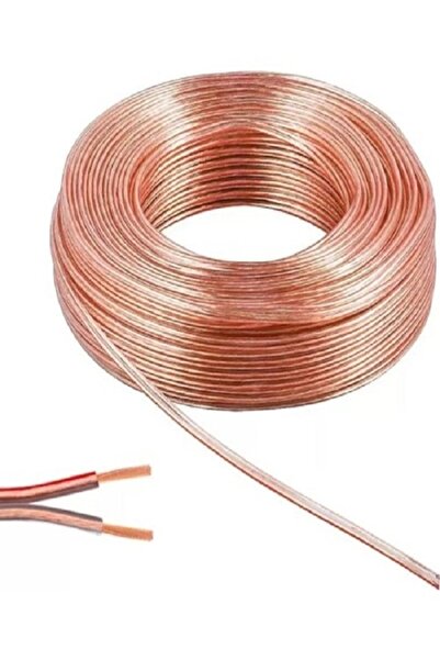 Ören Bakır Şeffaf 2x0,75 Kordon Kablo Tam Kesitli Orjinal Ürün 100mt Fiyatı