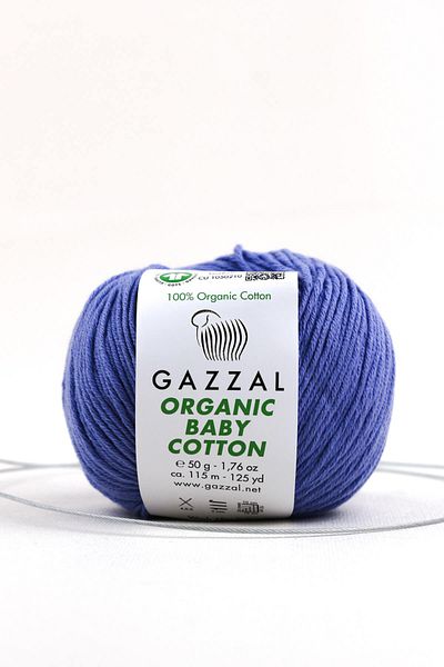 Gazzal Βιολογικό βαμβάκι μωρού 50 gr Βιολογικό βαμβάκι Πλεκτό Χέρι Νήμα Taka Yarn 428 Obc