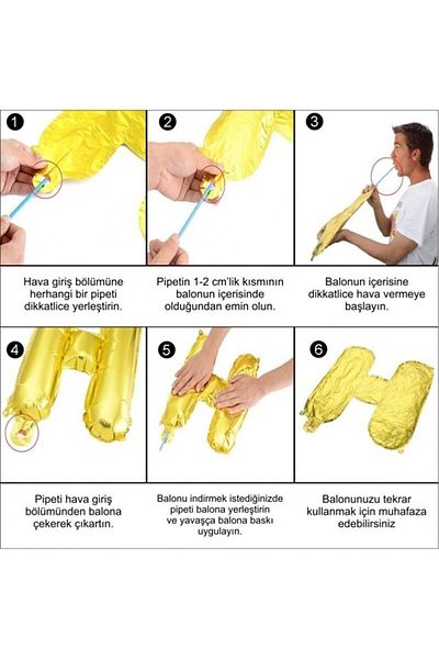 Pasta 7 Foil Balloon Number 2 Gold Color 40 Inc 100 Cm