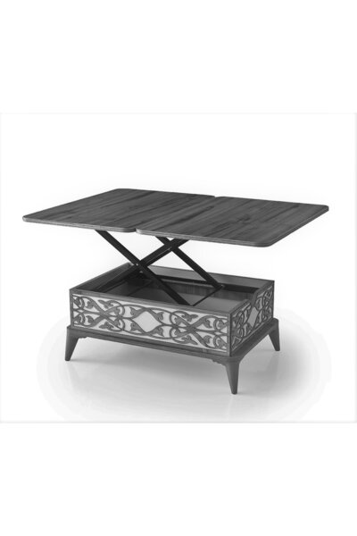 ZERENLAND 141 Akıllı Sehpa, Sihirli Sehpa, Açılır Orta Sehpa, Laptop Calışma Masası, Büyüyen Sehpa