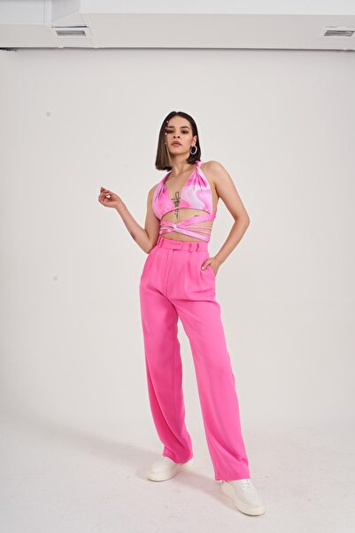 HOLLY LOLLY Pants - Pink - Relaxed