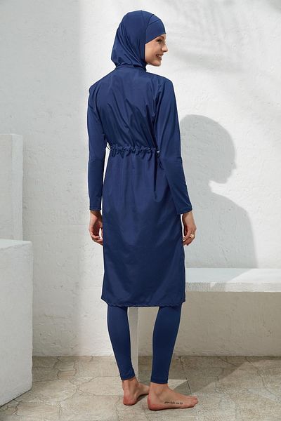 Pierre Cardin Μακρυμάνικο αλεξίπτωτο Hijab με φερμουάρ