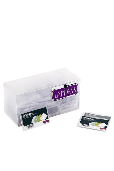 Lamiess T-065 H Horizontal Card Container 50 Pieces