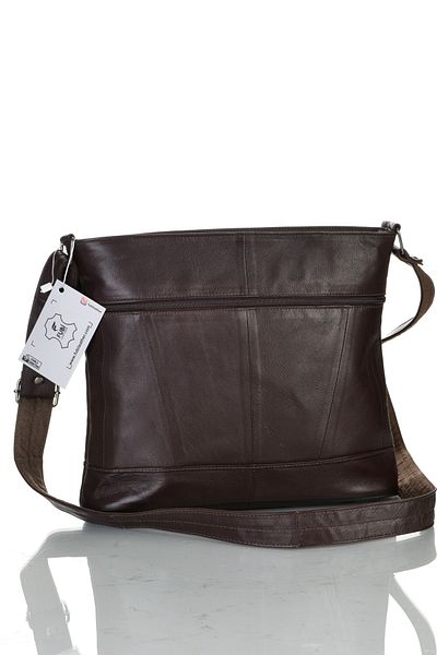 fubileather Geantă Messenger Crossbody din piele naturală