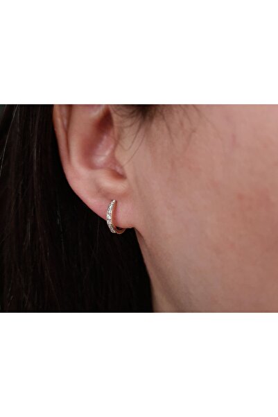 Sirius Pırlanta Pırlanta Taşlı Hale Küpe