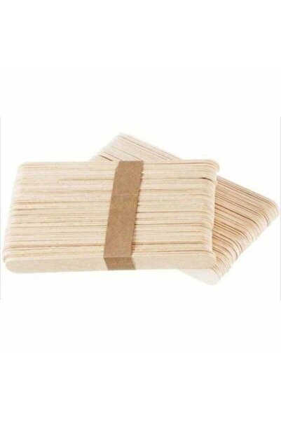 Genel Markalar 50'li Paket Abeslang Tahta Dil Çubuğu Basacağı - Ağda Spatulası