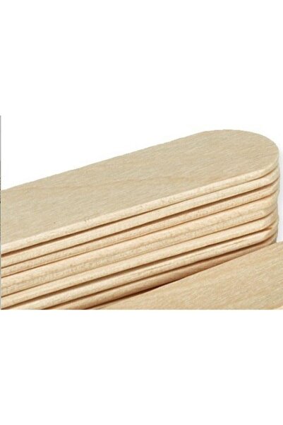 Genel Markalar 50'li Paket Abeslang Tahta Dil Çubuğu Basacağı - Ağda Spatulası