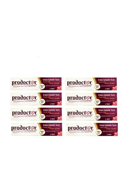Prodoctor Erken Gebelik Testi 8 Adet Zfr8
