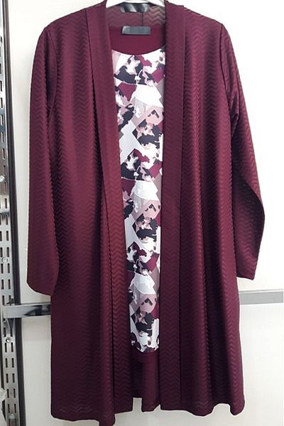 N.Y.YILDIZ Star Large Size Star Mother Double Summer Tunic Jacket Tank Top