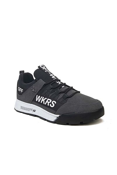 Wickers Garson Gray Men's Sneakers - Wkrs 2300