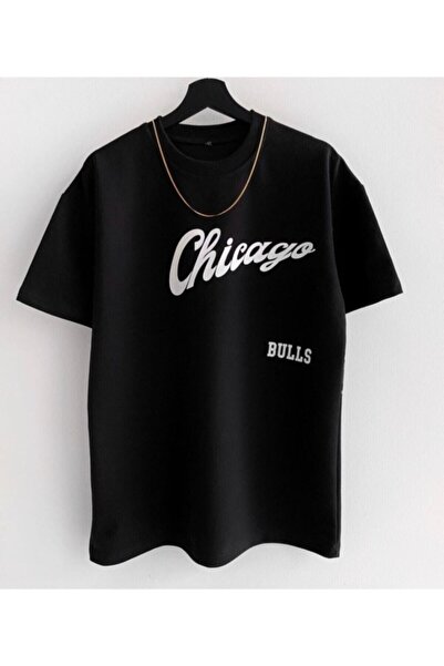 Machetta Muški Black Bulls Štampano Oversize kroj okrugla kragna T-shirt