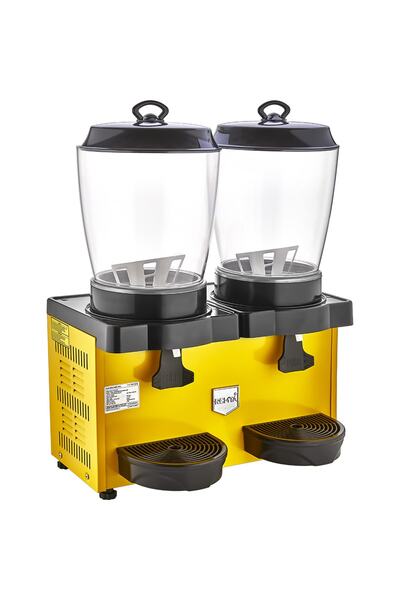 Remta Royal Mini Çiftli Şerbet Ve Ayran Soğutucu 11+11 Lt - St35