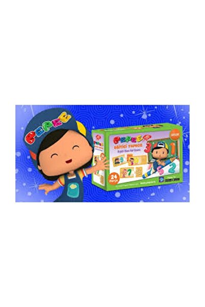 İBOKAN Pepee 2 Çeşit Eğitici Eğlenceli Yapboz Seti