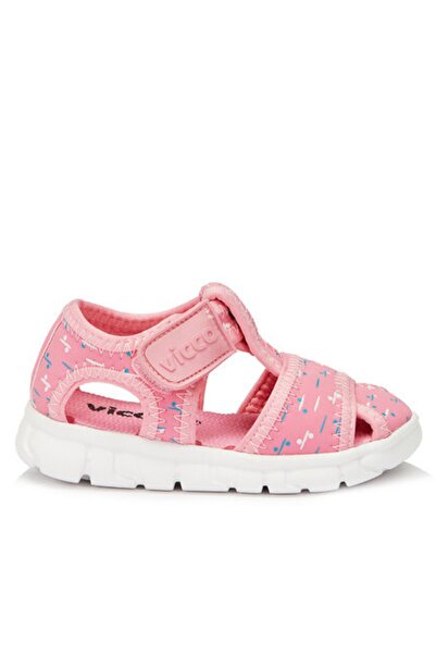 Vicco Bumba Iı Kız Çocuk Pembe Hafif Bebe Patik Filet Sandalet 332.b22y.306-04 22/35 -1
