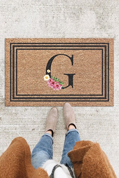 Monnhein Letter Printed Door Front Mat Decorative Outdoor Doormat Home Interi...