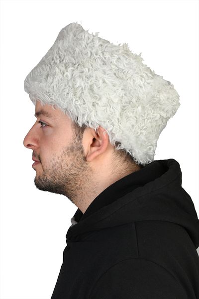 fubileather Genuine Lambskin Tuscan Caucasian Hat