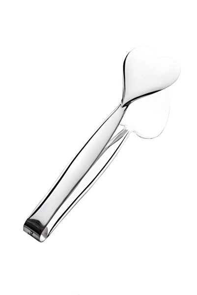 Nehir Sade Parlak Çelik Servis Maşa